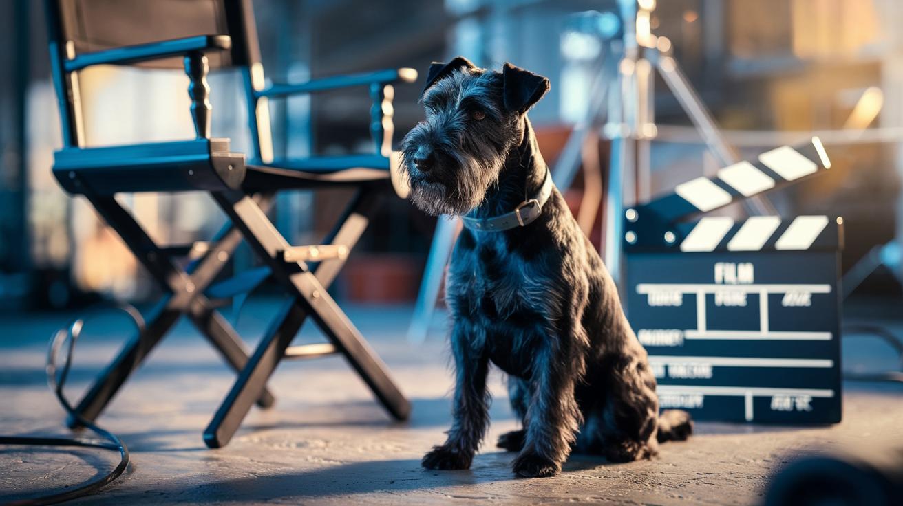 Czarny terier w filmach i telewizji: Ikony na ekranie 5 Czarny terier w filmach i telewizji: Ikony na ekranie