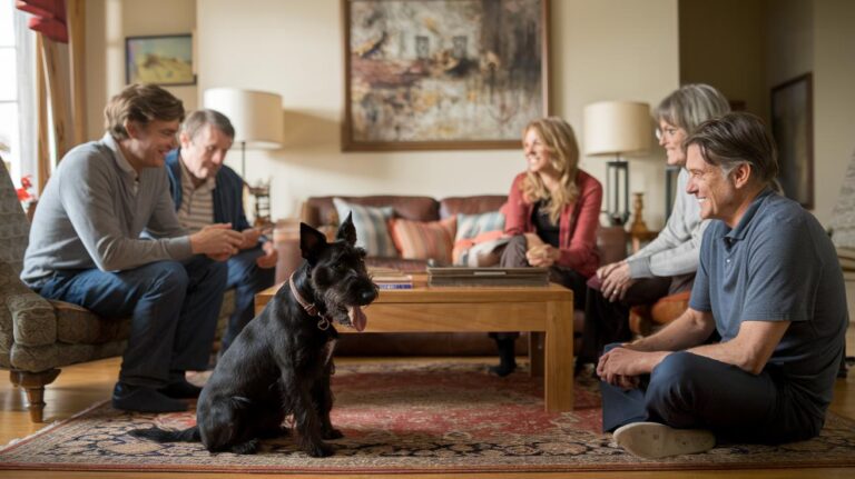 Czarny terier w rodzinie – jak go wychować?