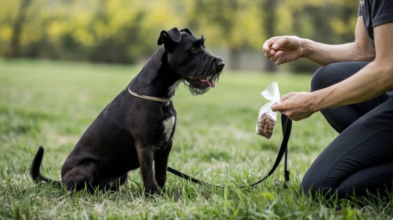 Czarny terier – co zrobić w przypadku agresji?