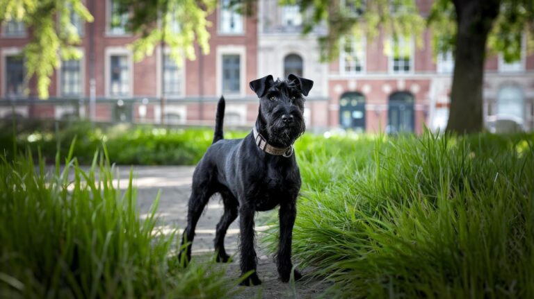 Czarny terier – historia w Polsce