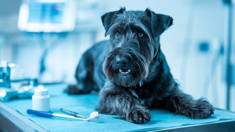 Czarny terier – jak dbać o zęby?