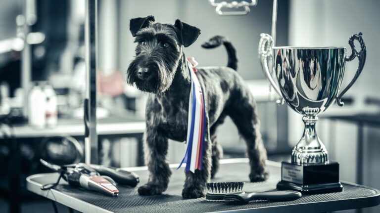 Czarny terier – jak przygotować go do wystaw?