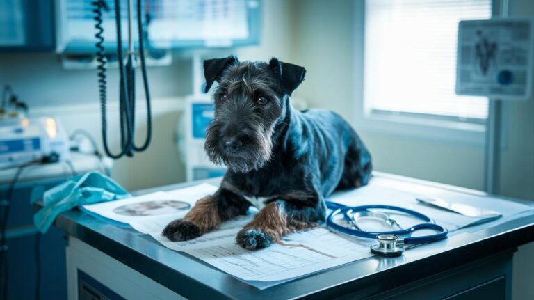 Czarny terier – jak rozpoznać, że jest chory?