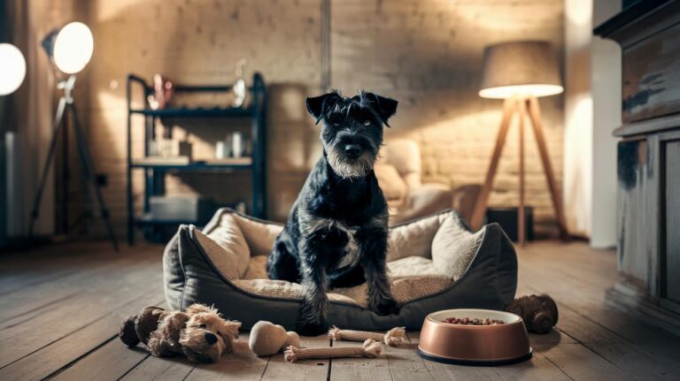 Czarny terier – jak ułatwić mu adaptację w nowym domu?