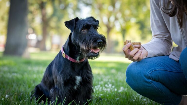 Jak zbudować zaufanie z czarnym terierem?